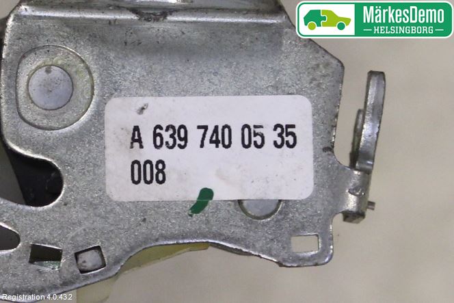 Mercedes-Benz MB VITO/V-KLASS (W640,W447,W448) 14- Låskista Baklucka