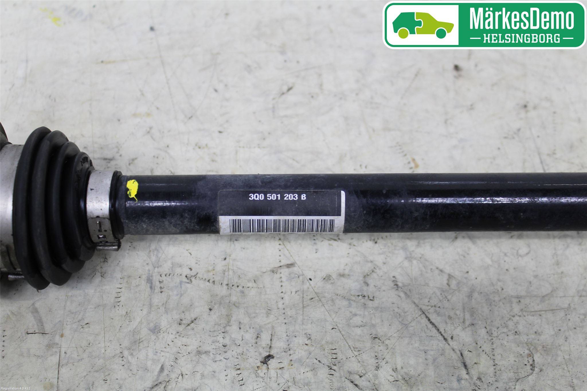 Skoda KODIAQ 17-24 Drivaxel Bak Vänster