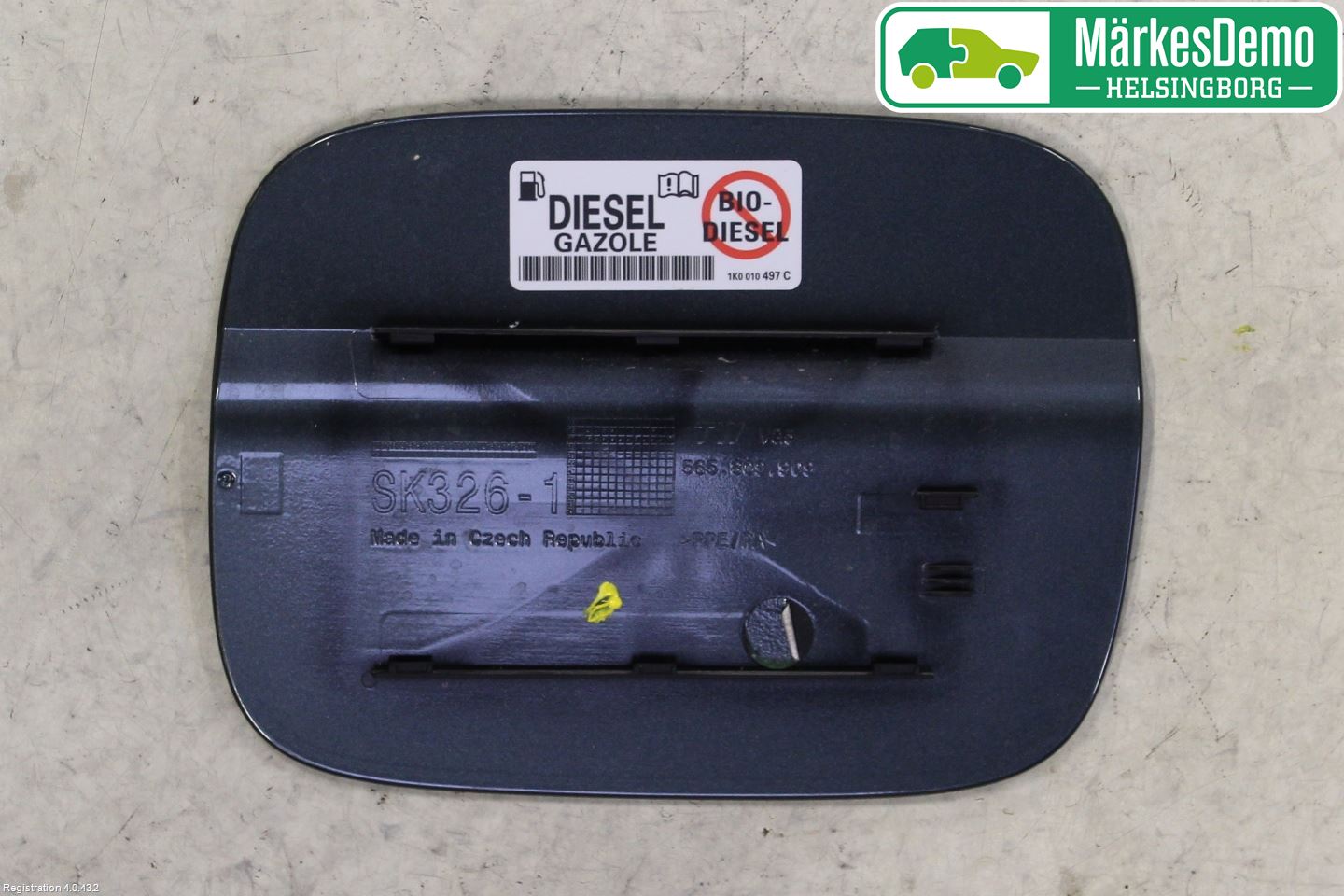 Skoda KODIAQ 17-24 Tanklucka