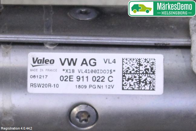 Skoda KODIAQ 17-24 Startmotor Diesel