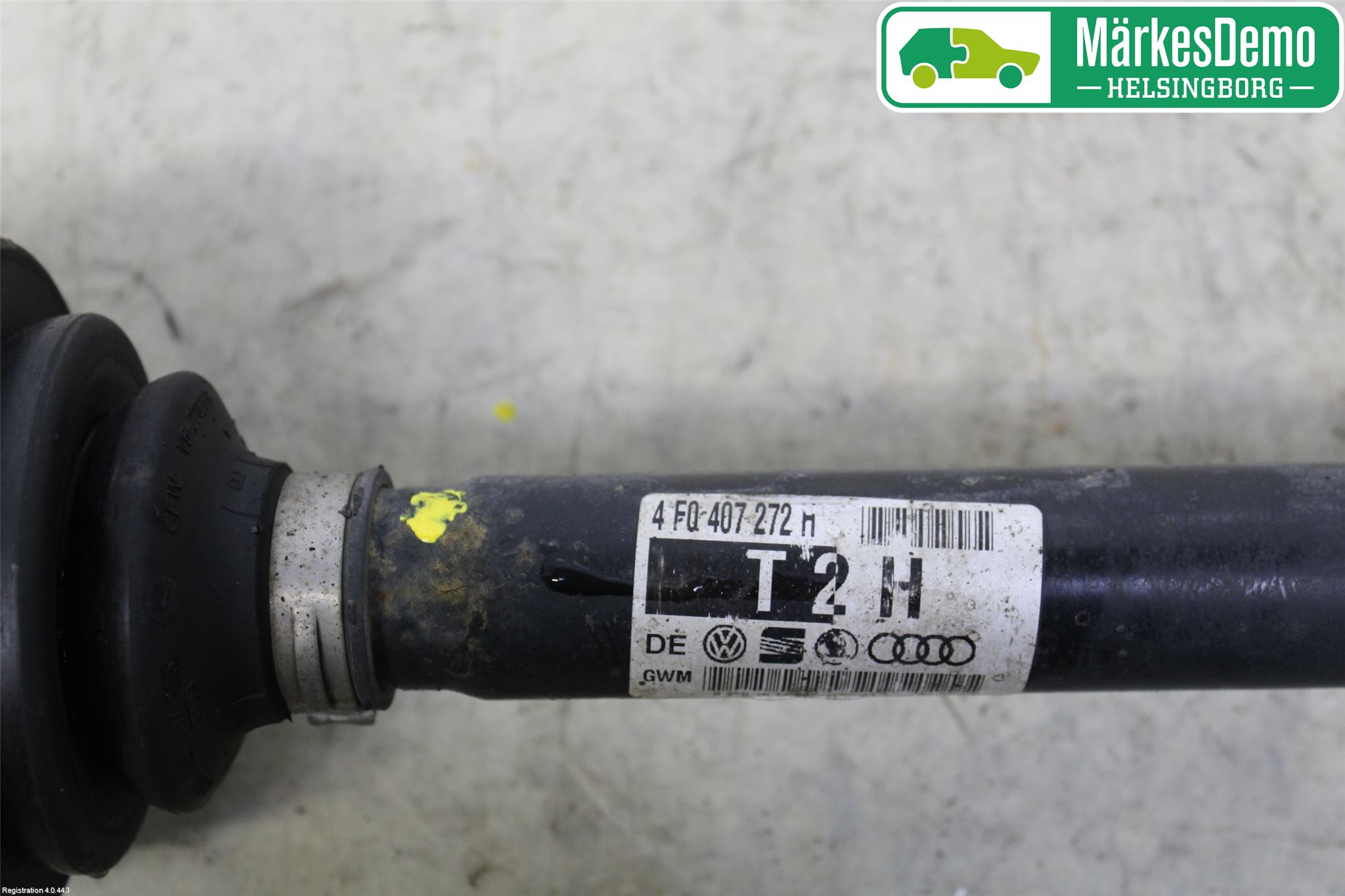 Audi A6/S6     05-11 Drivaxel Fram Höger