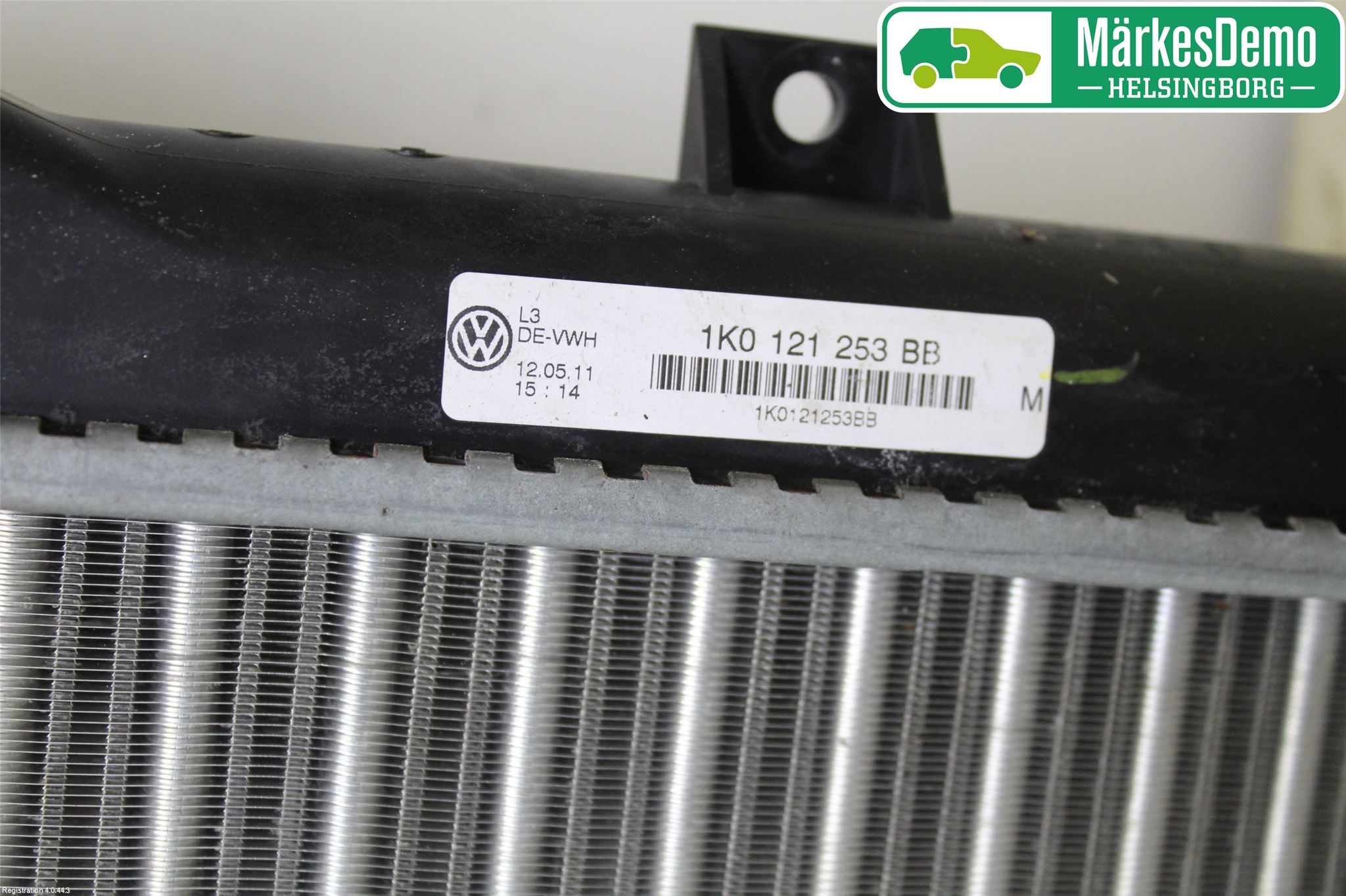 Volkswagen VW GOLF VI 09-13 Kylare Man