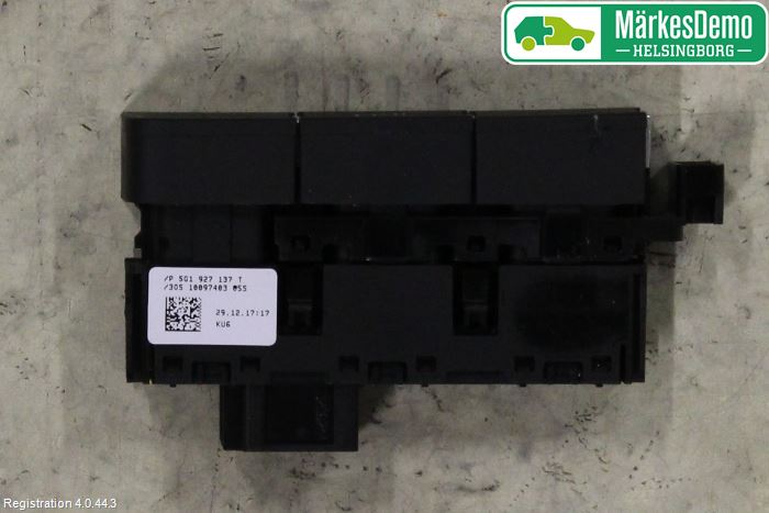 Volkswagen VW GOLF / E-GOLF VII 13-20 Strömställare Övrigt