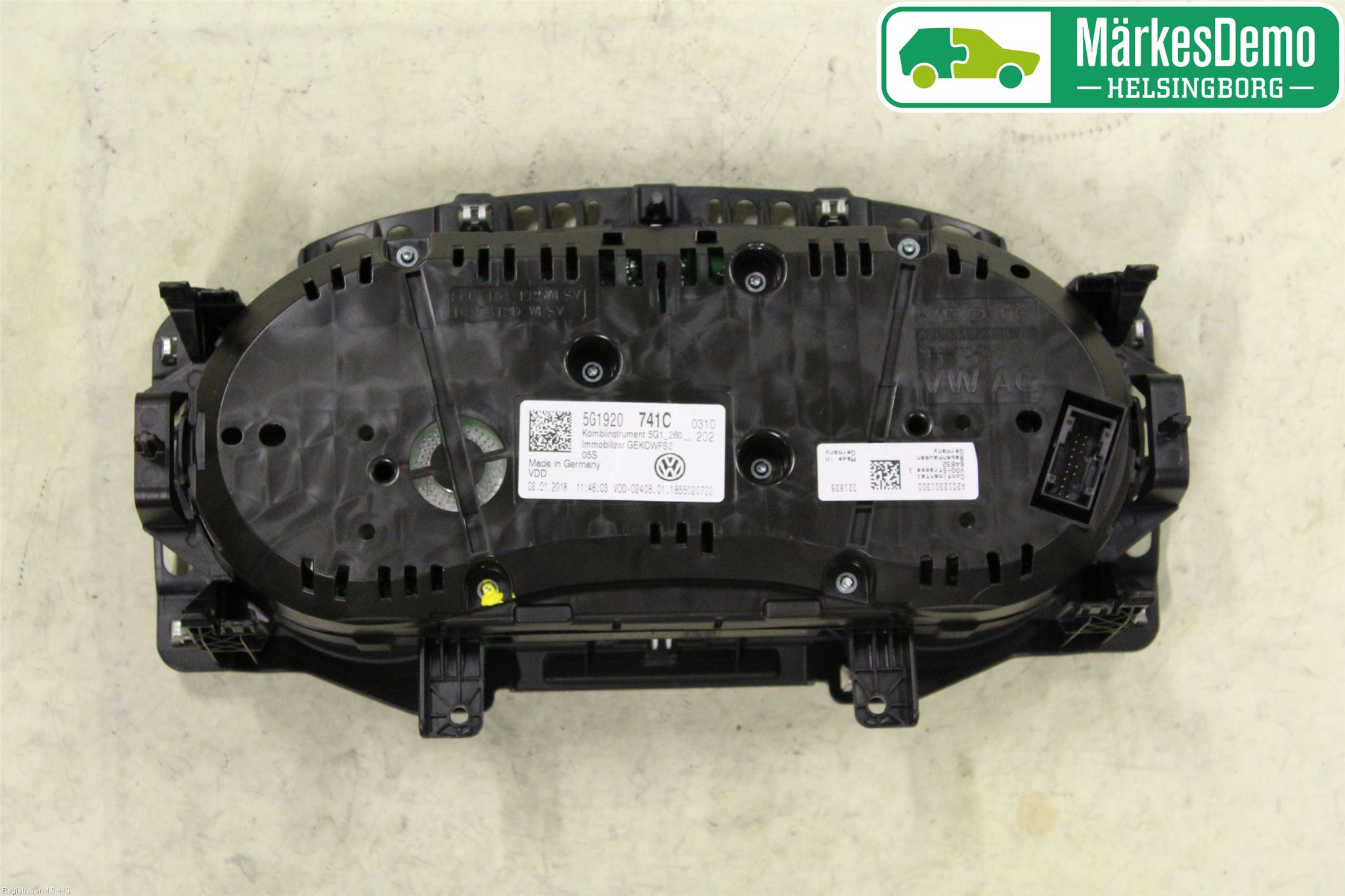 Volkswagen VW GOLF / E-GOLF VII 13-20 Instrument Komb