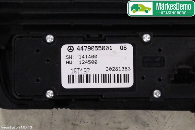 Mercedes-Benz MB VITO/V-KLASS (W640,W447,W448) 14- Strömställare Multifunktion