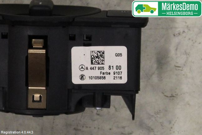 Mercedes-Benz MB VITO/V-KLASS (W640,W447,W448) 14- Strömställare Ljus