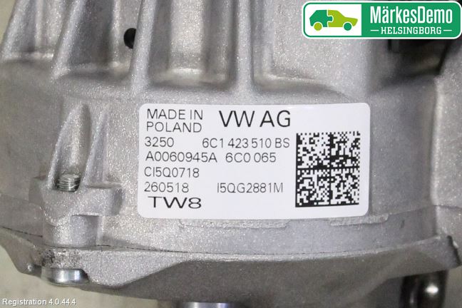 Skoda FABIA 15-21 Rattaxelagg Med Inb Servo