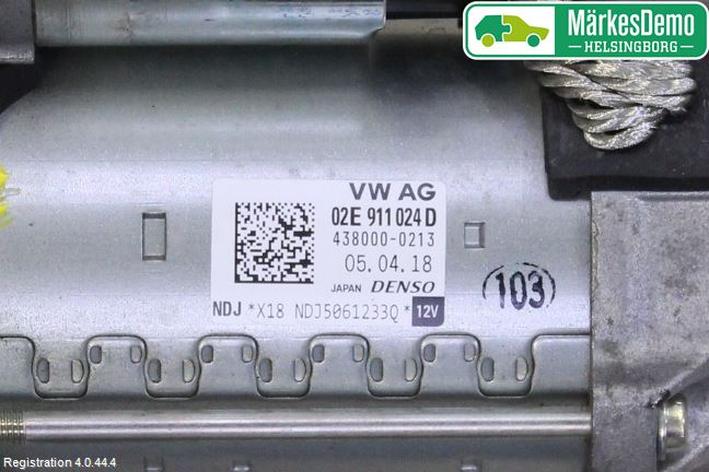 Volkswagen VW TIGUAN 16-24 Startmotor