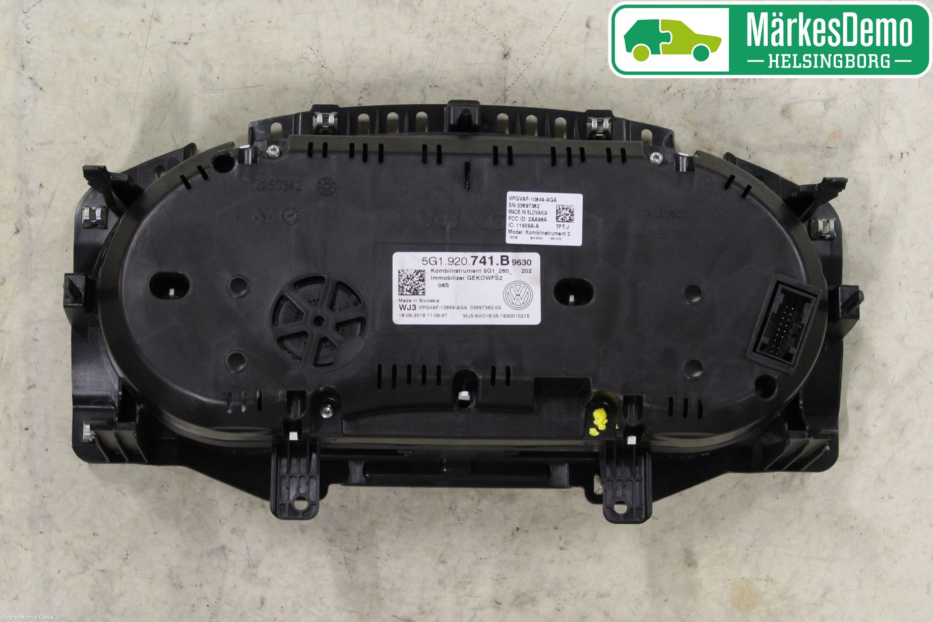 Volkswagen VW GOLF / E-GOLF VII 13-20 Instrument Komb