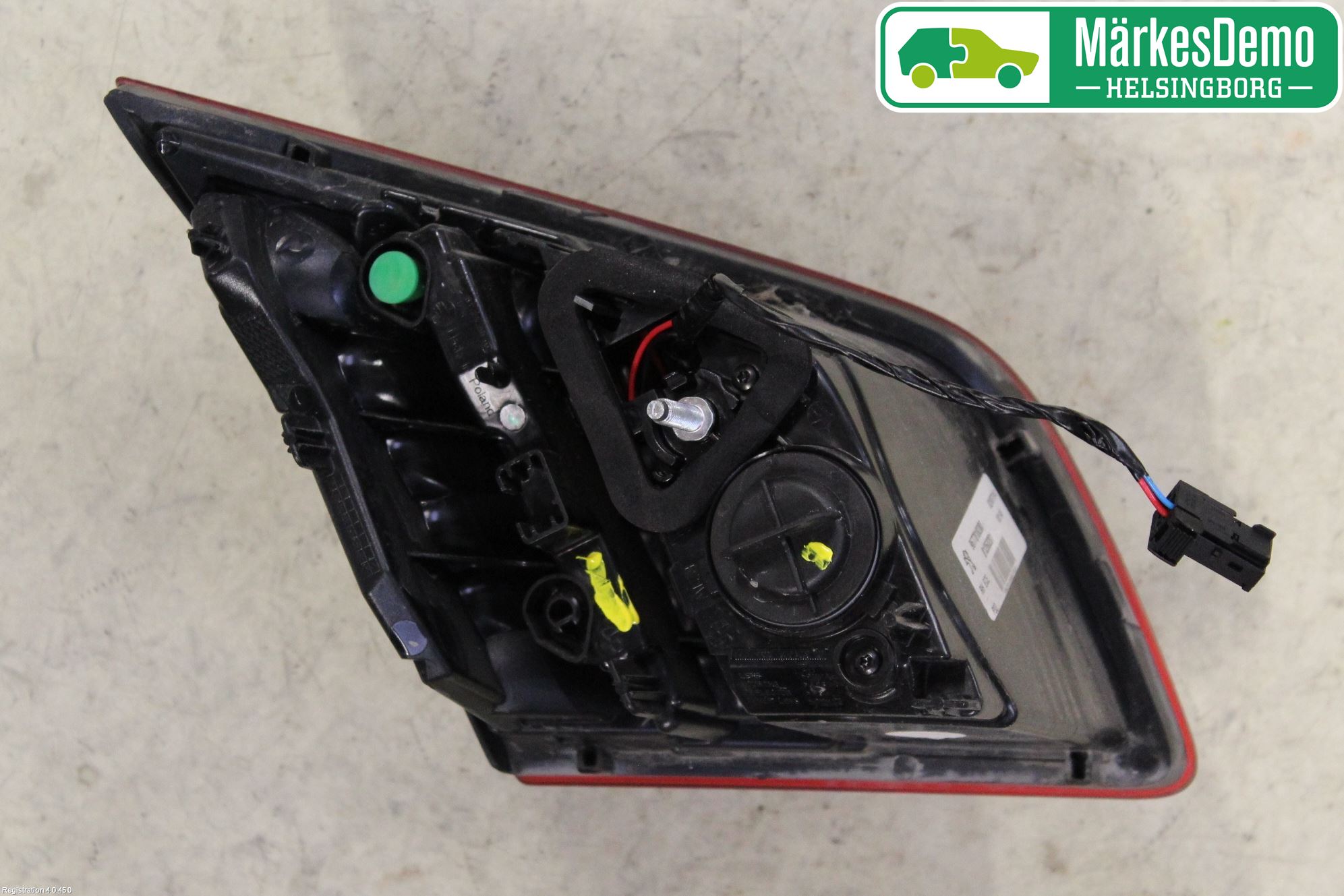 Peugeot 308 14-21 Bakljus Lucka Hö