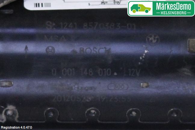 BMW 1 F20/F21 11-19 Startmotor Diesel