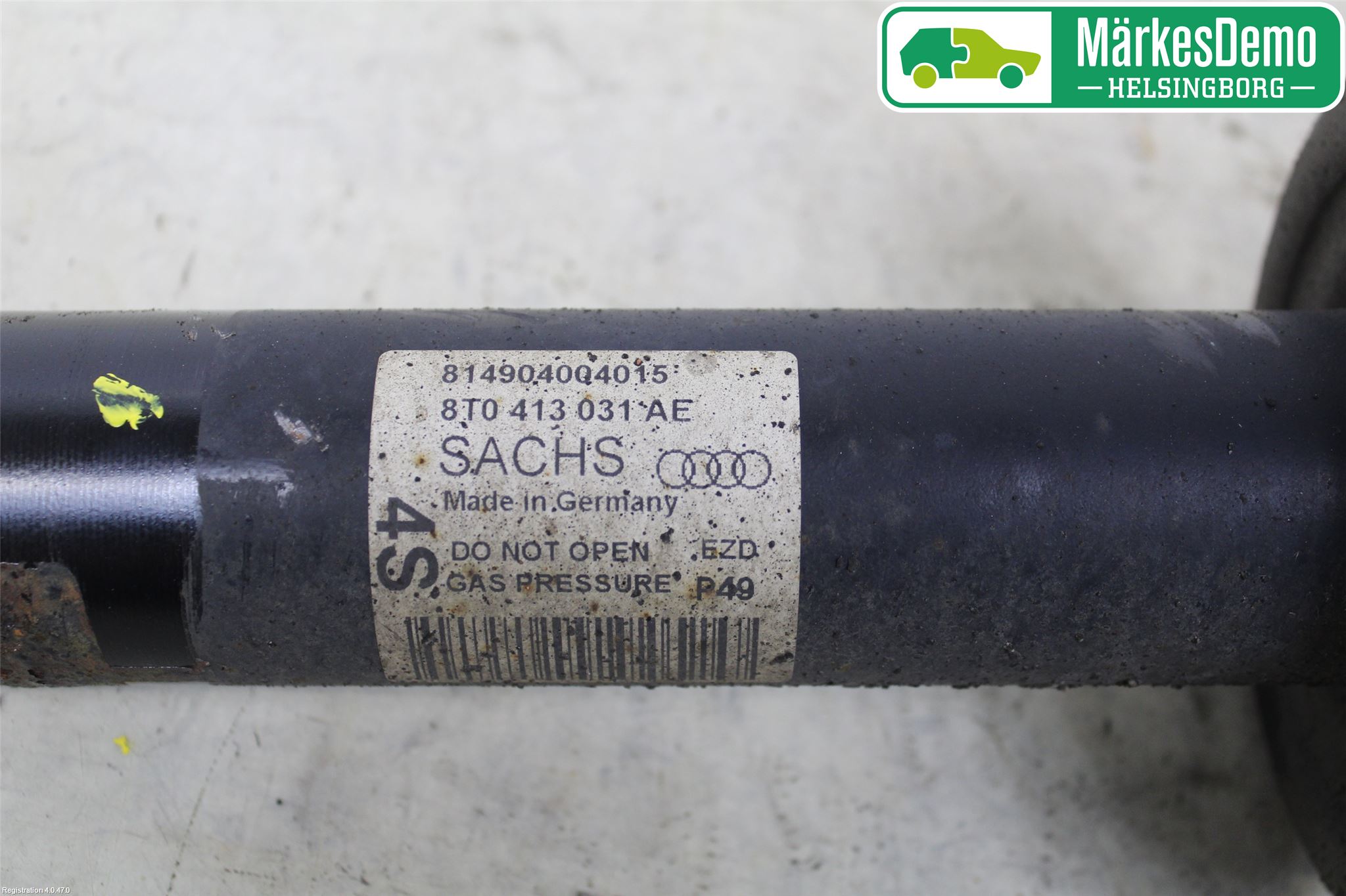 Audi A4/S4 08-11 Fjäderben Fram Höger