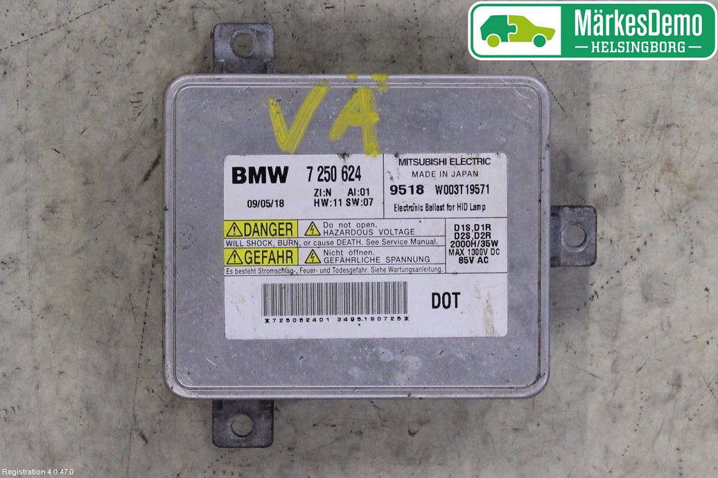 BMW 3 E90/91 SED/TOU 05-12 Styrenhet Strålkastare
