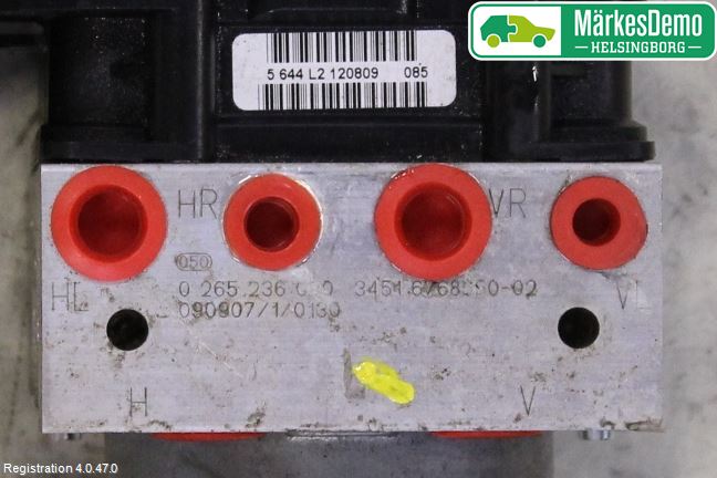 BMW 3 E90/91 SED/TOU 05-12 Abs Hydraulaggregat