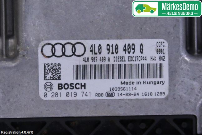 Audi Q7/SQ7 Styrenhet Inspump Diesel