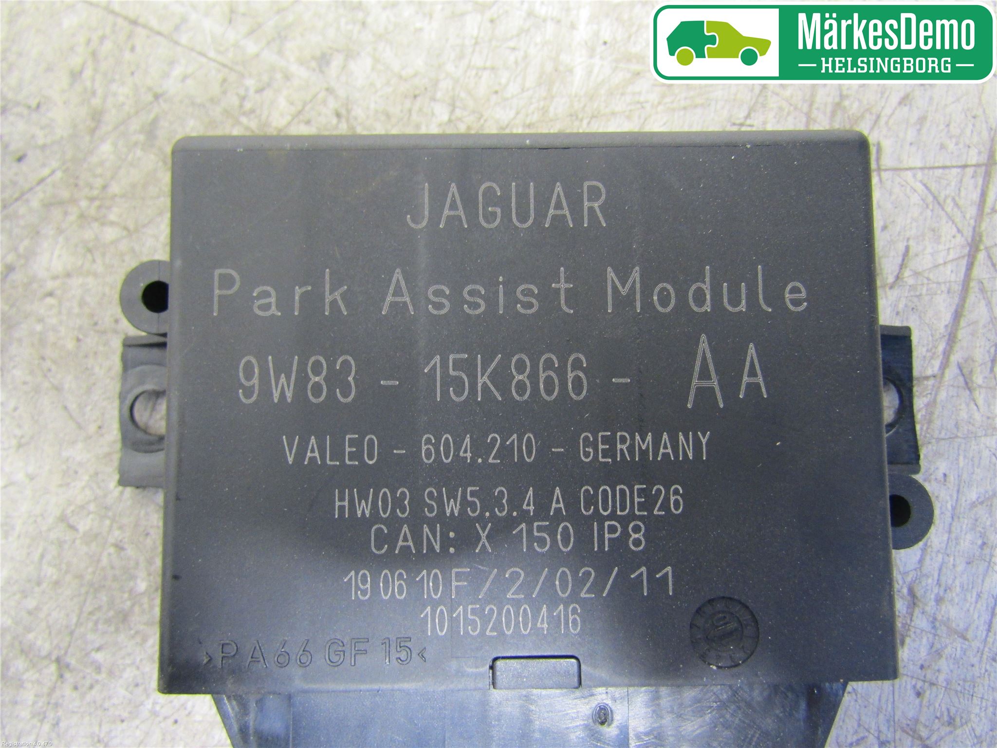 Jaguar XF 08-15 Styrenhet Parkeringshjälp
