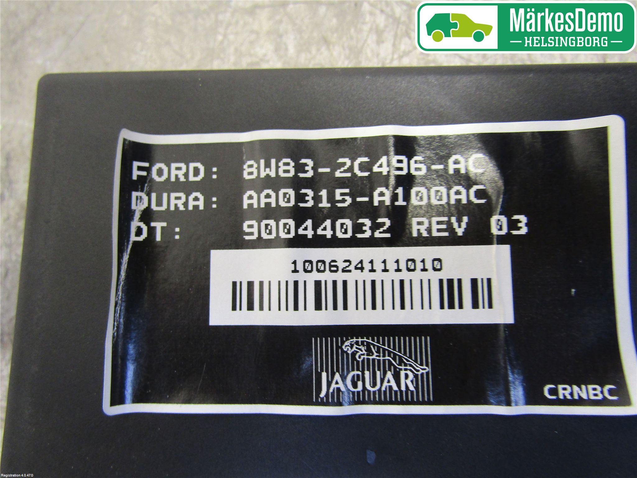 Jaguar XF 08-15 Styrenhet Övrigt