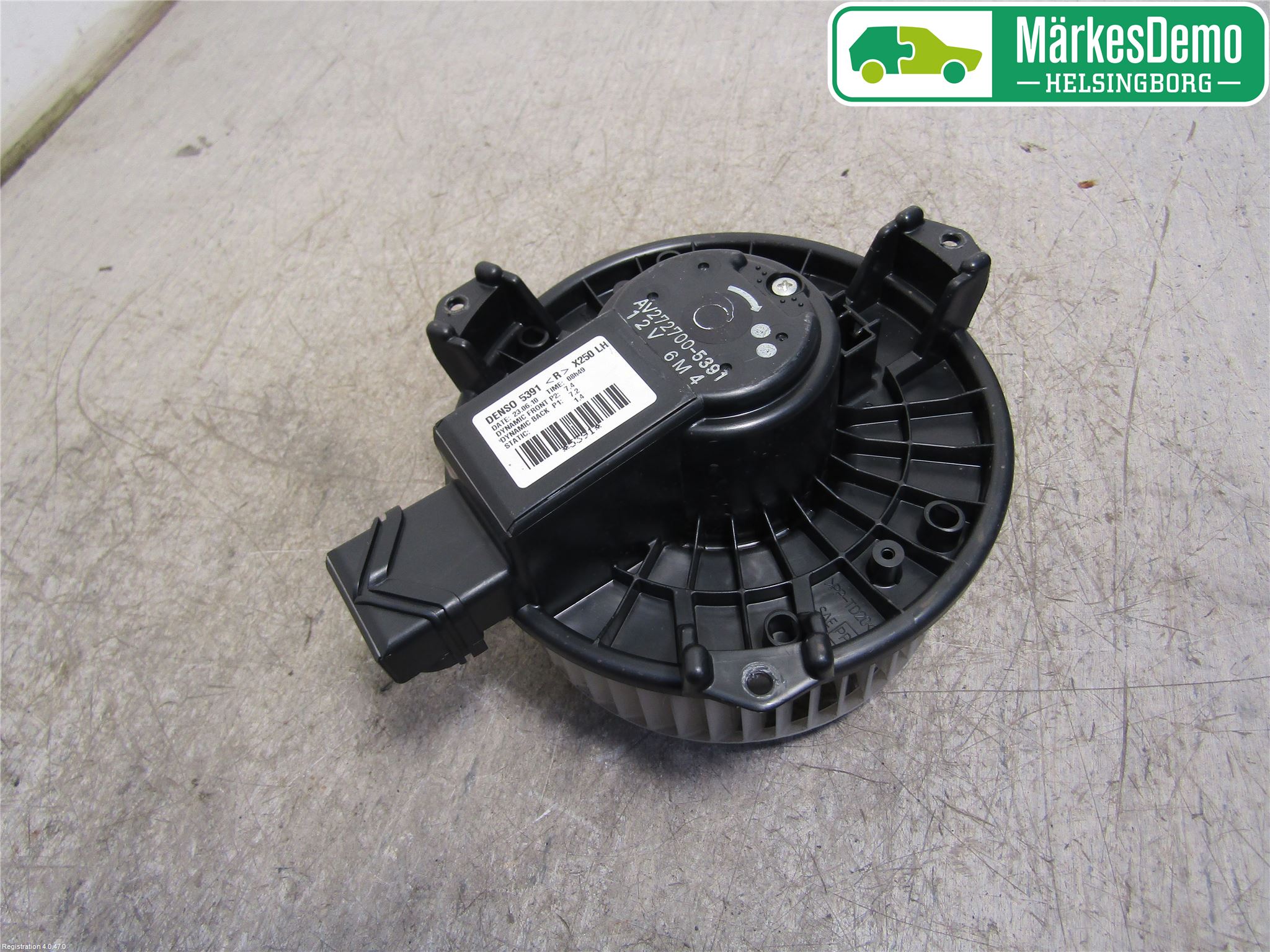 Jaguar XF 08-15 Värmefläkt