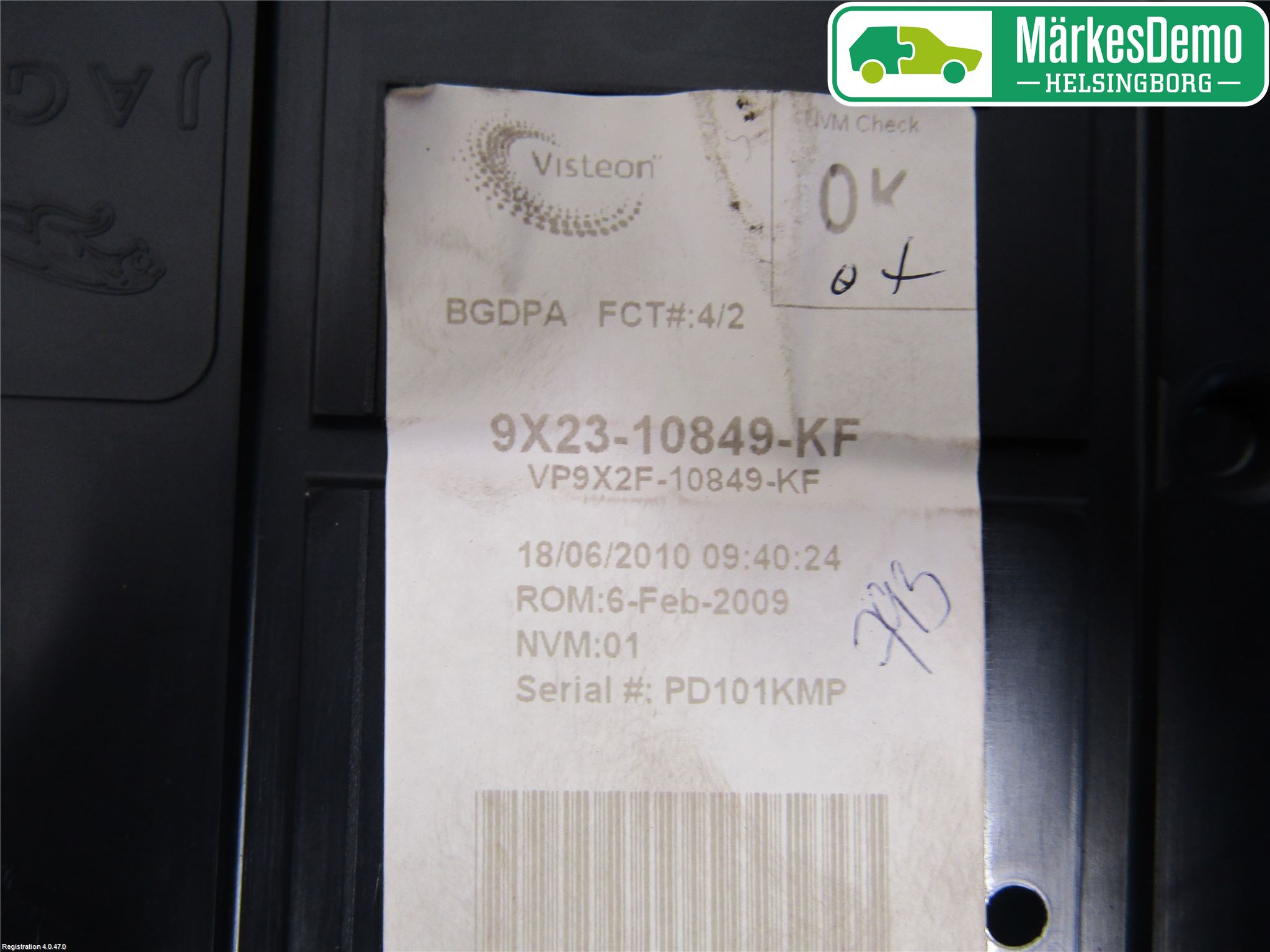 Jaguar XF 08-15 Instrument Komb