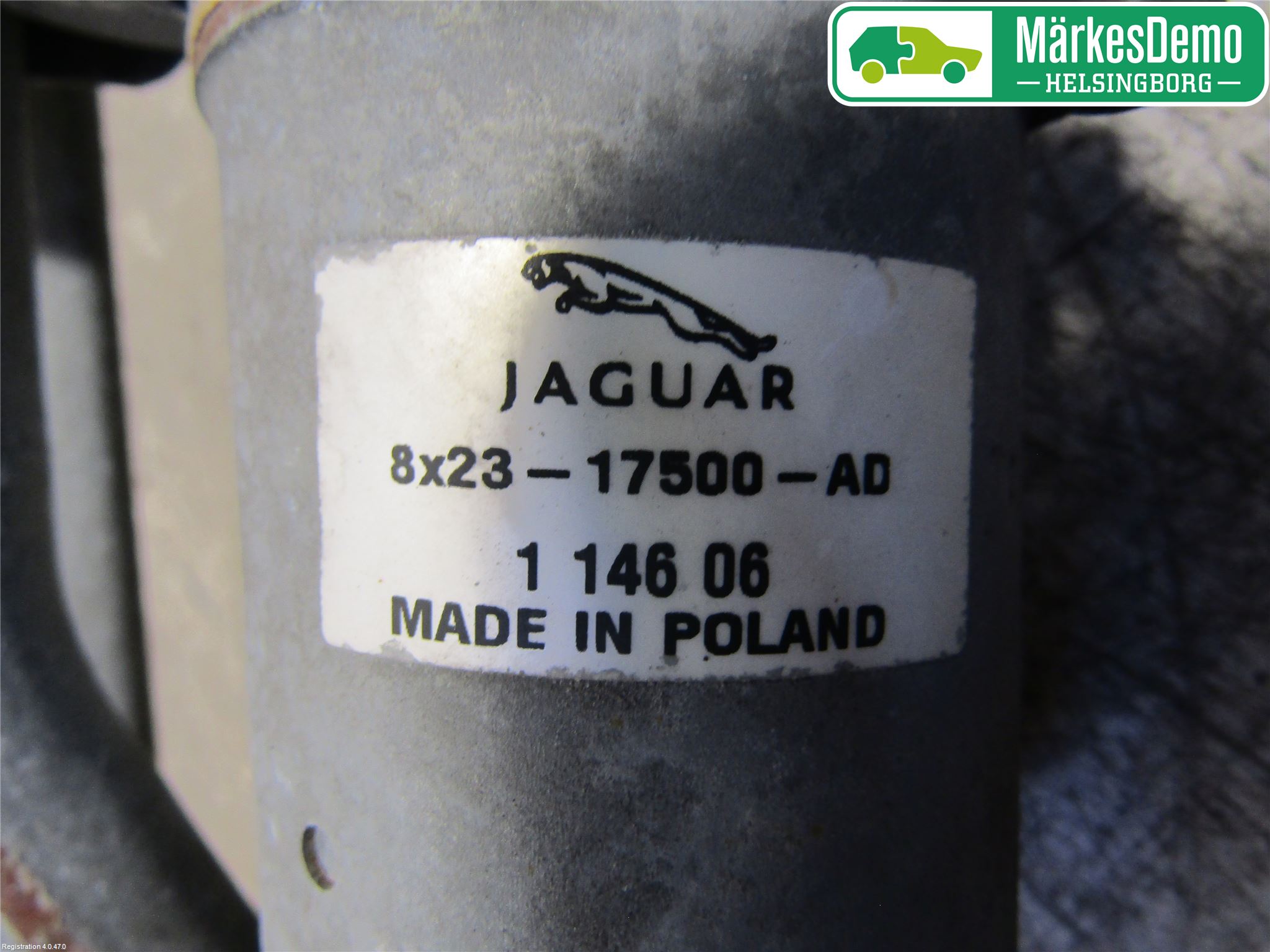 Jaguar XF 08-15 Torkarmotor Vindruta