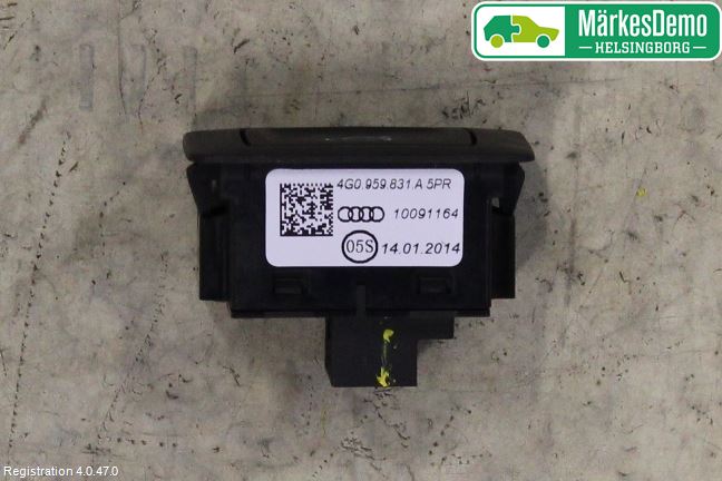 Audi Q7/SQ7 Strömställare Baklucka