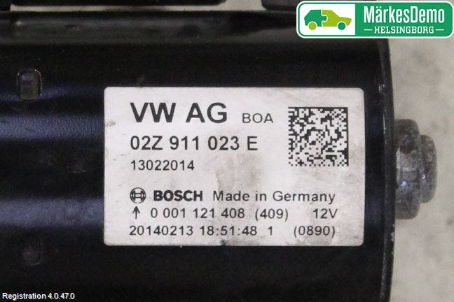 Volkswagen VW PASSAT 11-14 Startmotor