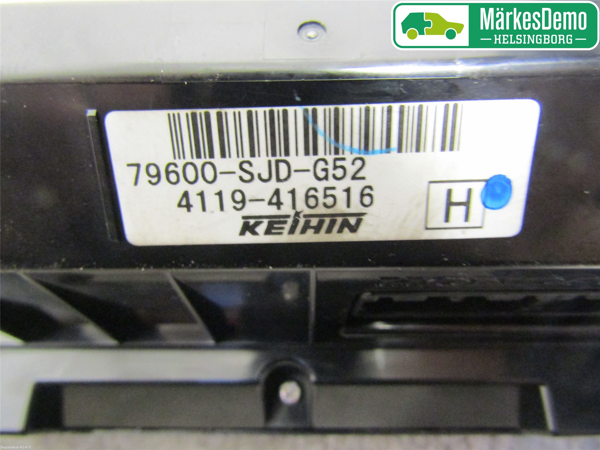 Honda FR-V Ac Styrenhet Ac Manöveren