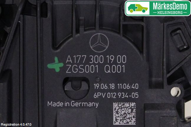 Mercedes-Benz MB A-KLASS (W177) 18- Gaspedal