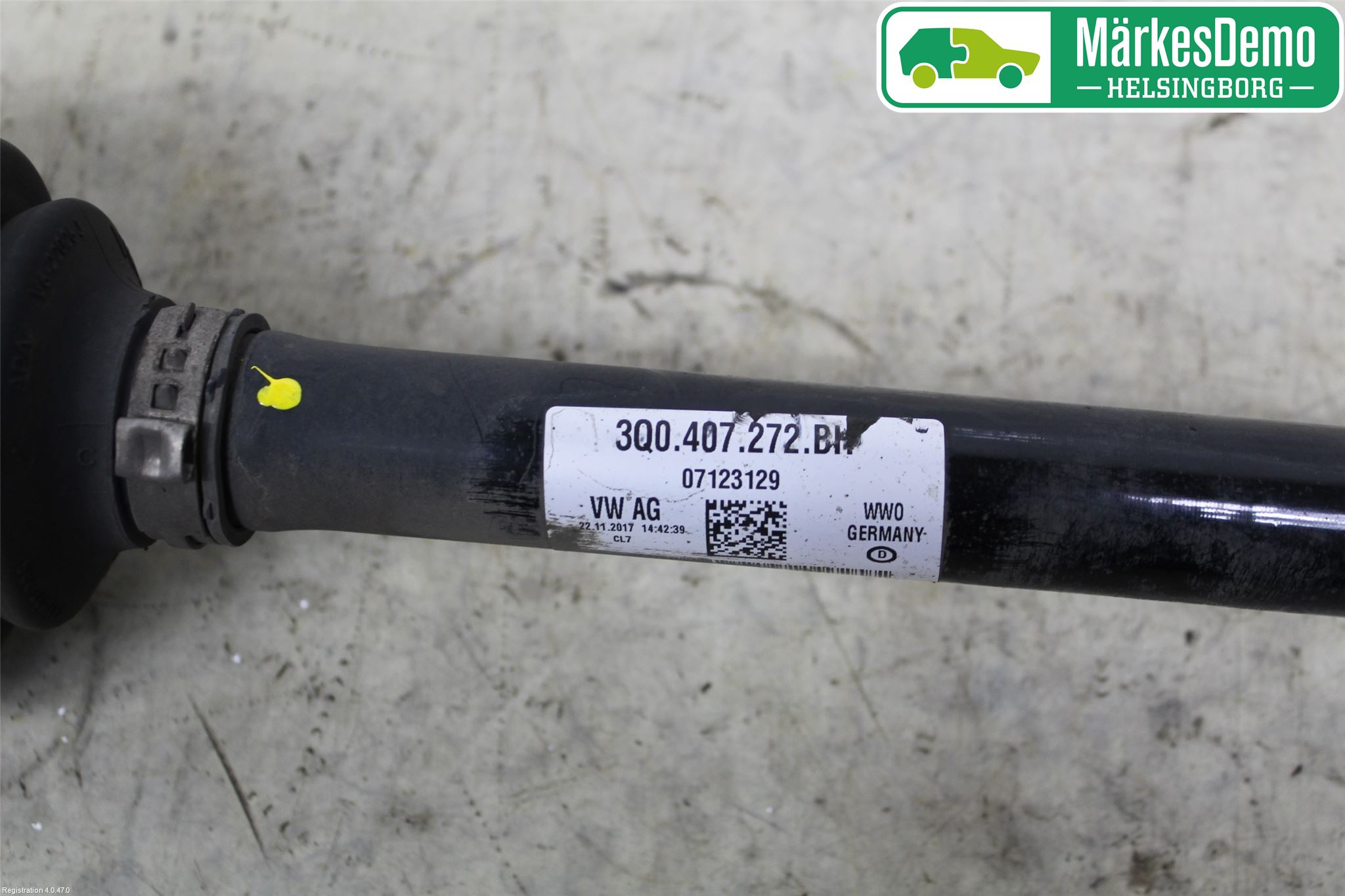 Skoda KODIAQ 17-24 Drivaxel Fram Höger