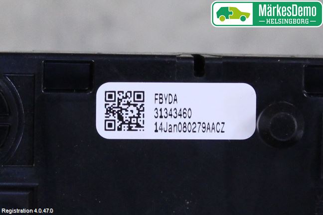 Volvo V60 14-18 Styrenhet Övrigt