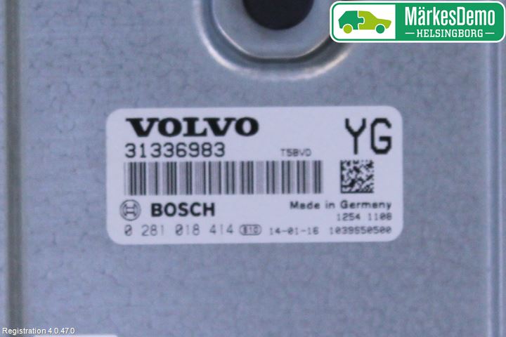 Volvo V60 14-18 Styrenhet Inspump Diesel