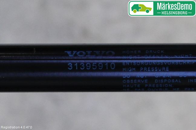 Volvo V60 14-18 Gasfjäder Baklucka