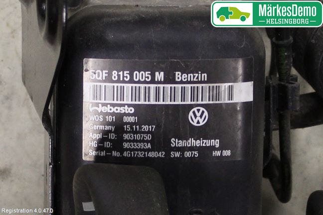 Skoda KODIAQ 17-24 Bensinvärmare