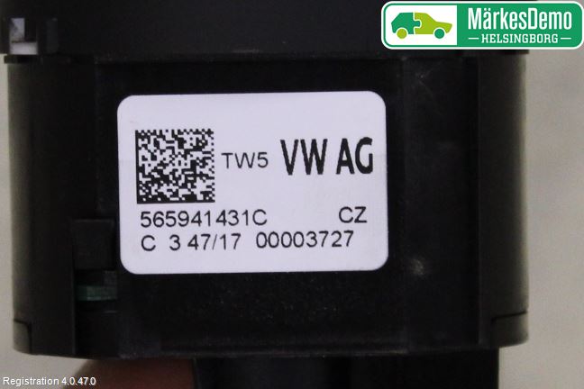 Skoda KODIAQ 17-24 Strömställare Ljus