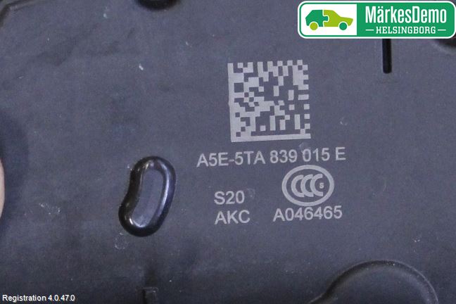 Skoda KODIAQ 17-24 Centrallåsmotor Vänster