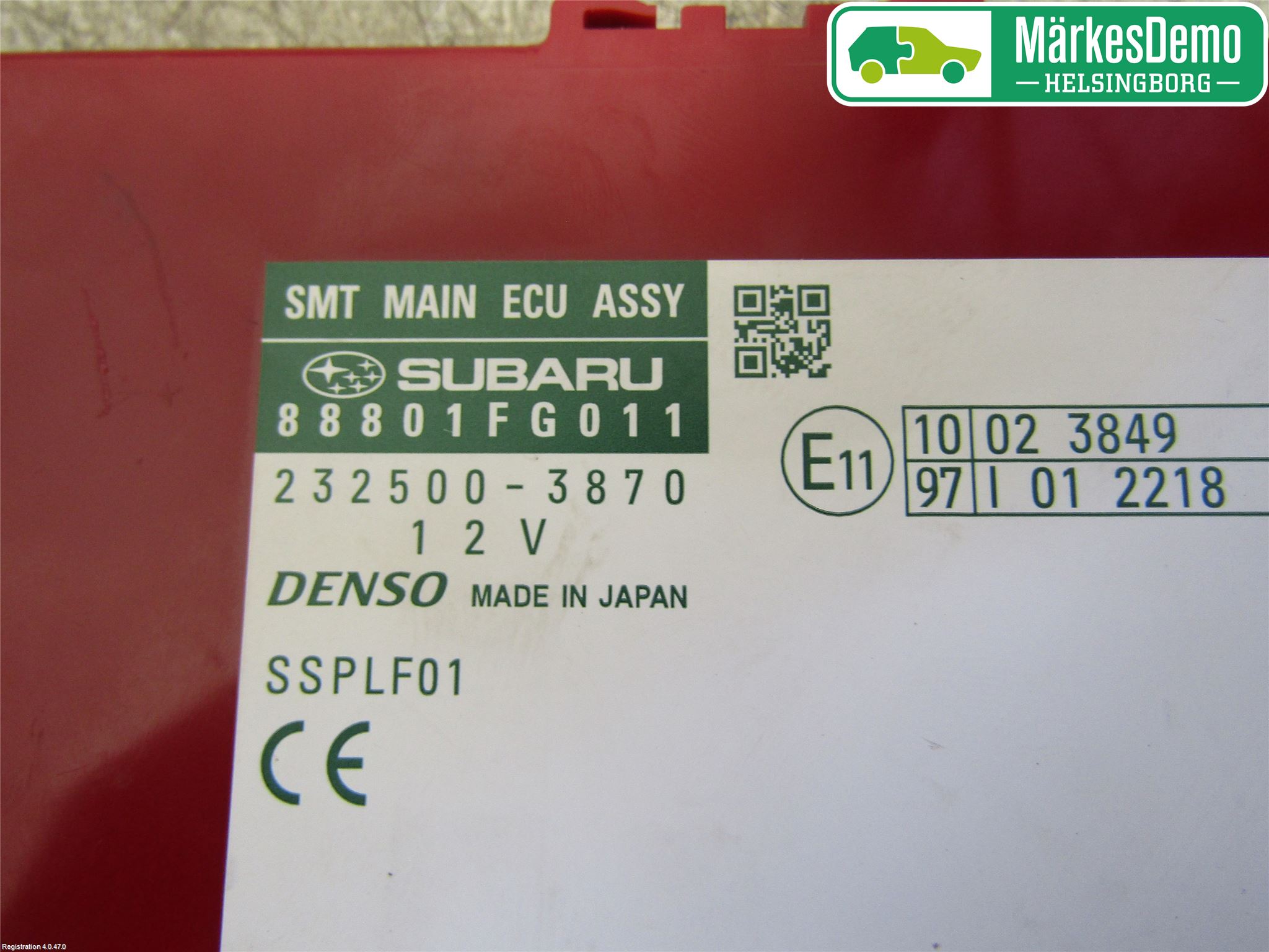 Subaru FORESTER SH  08-13 Styrenhet Nyckellöst System