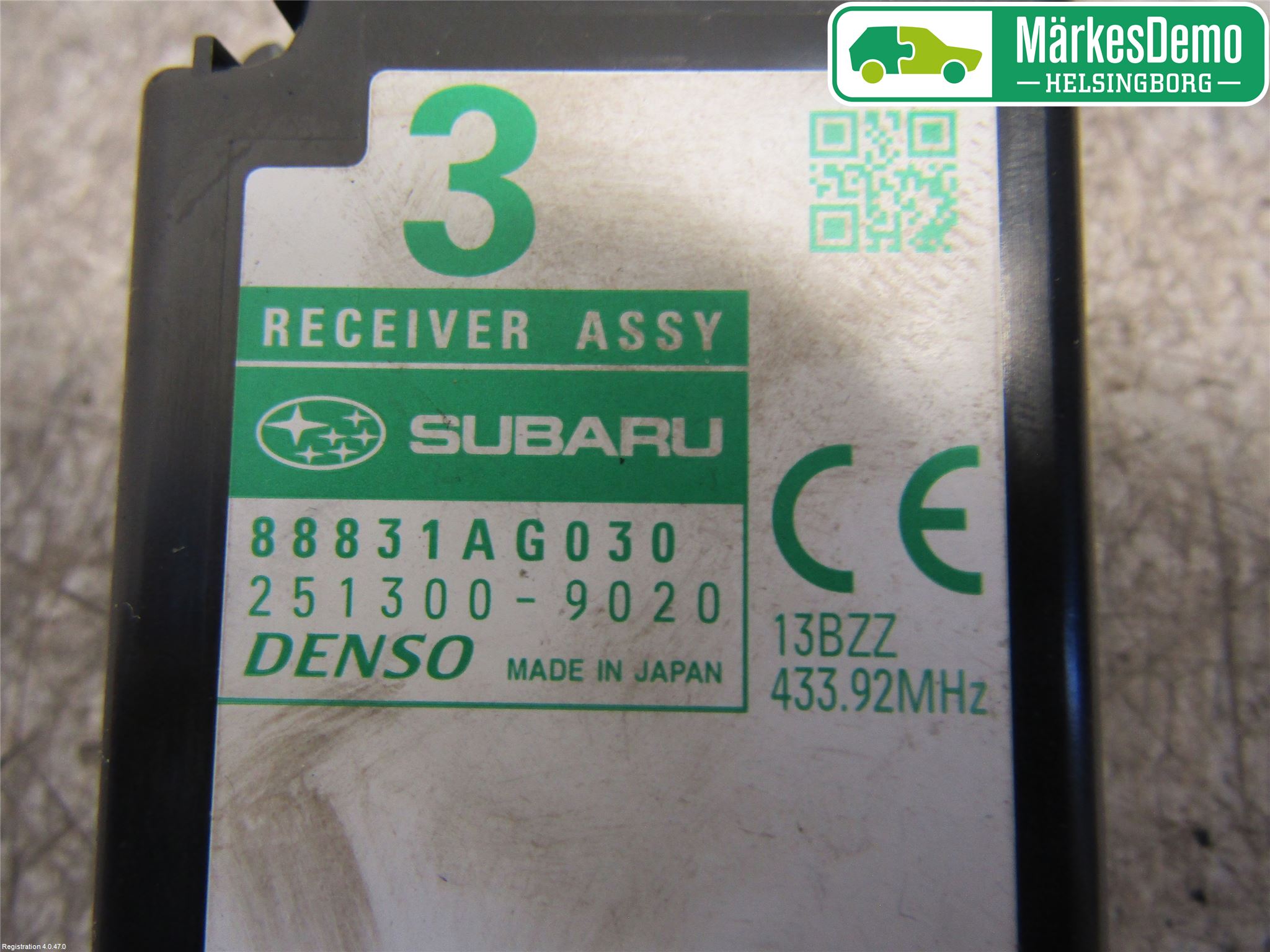 Subaru FORESTER SH  08-13 Styrenhet Nyckellöst System