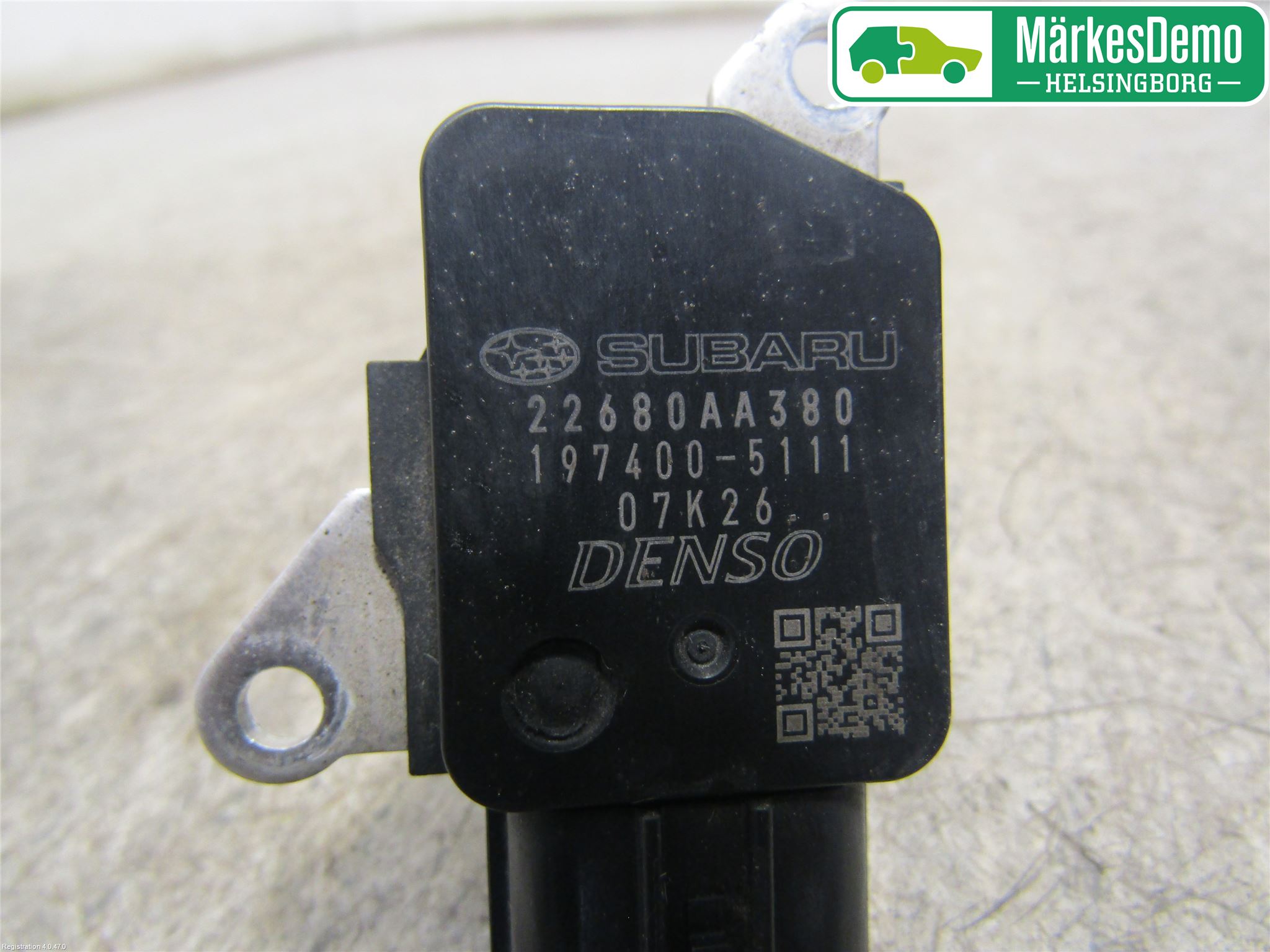 Subaru FORESTER SH  08-13 Injluftmassamätare