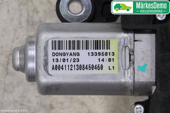 Opel ASTRA J 10-15 Torkarmotor Baklucka