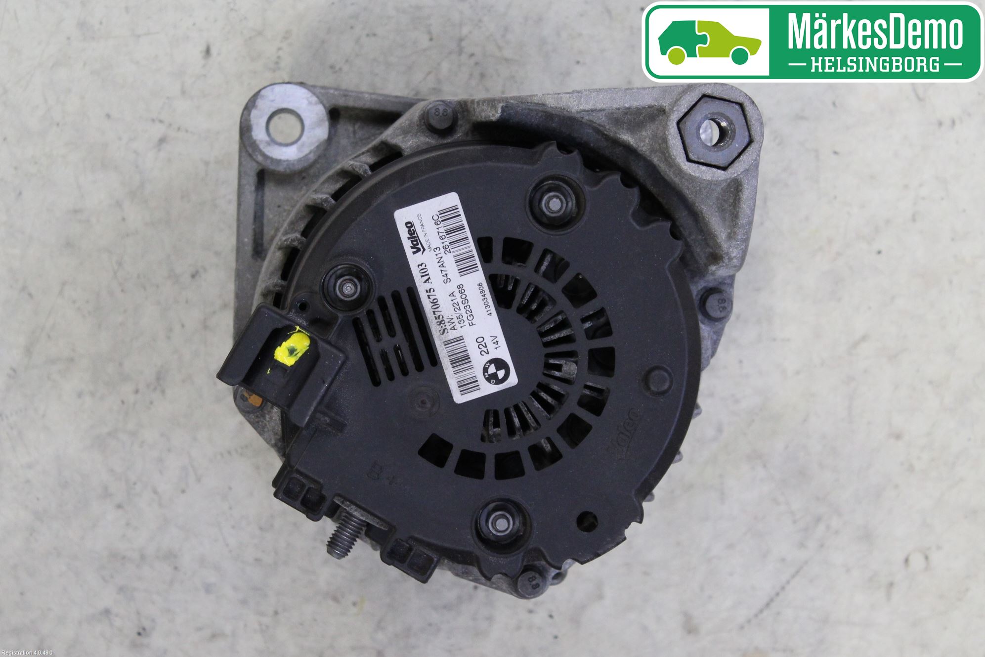 BMW 3 F30/F31/F80 12-19 Generator