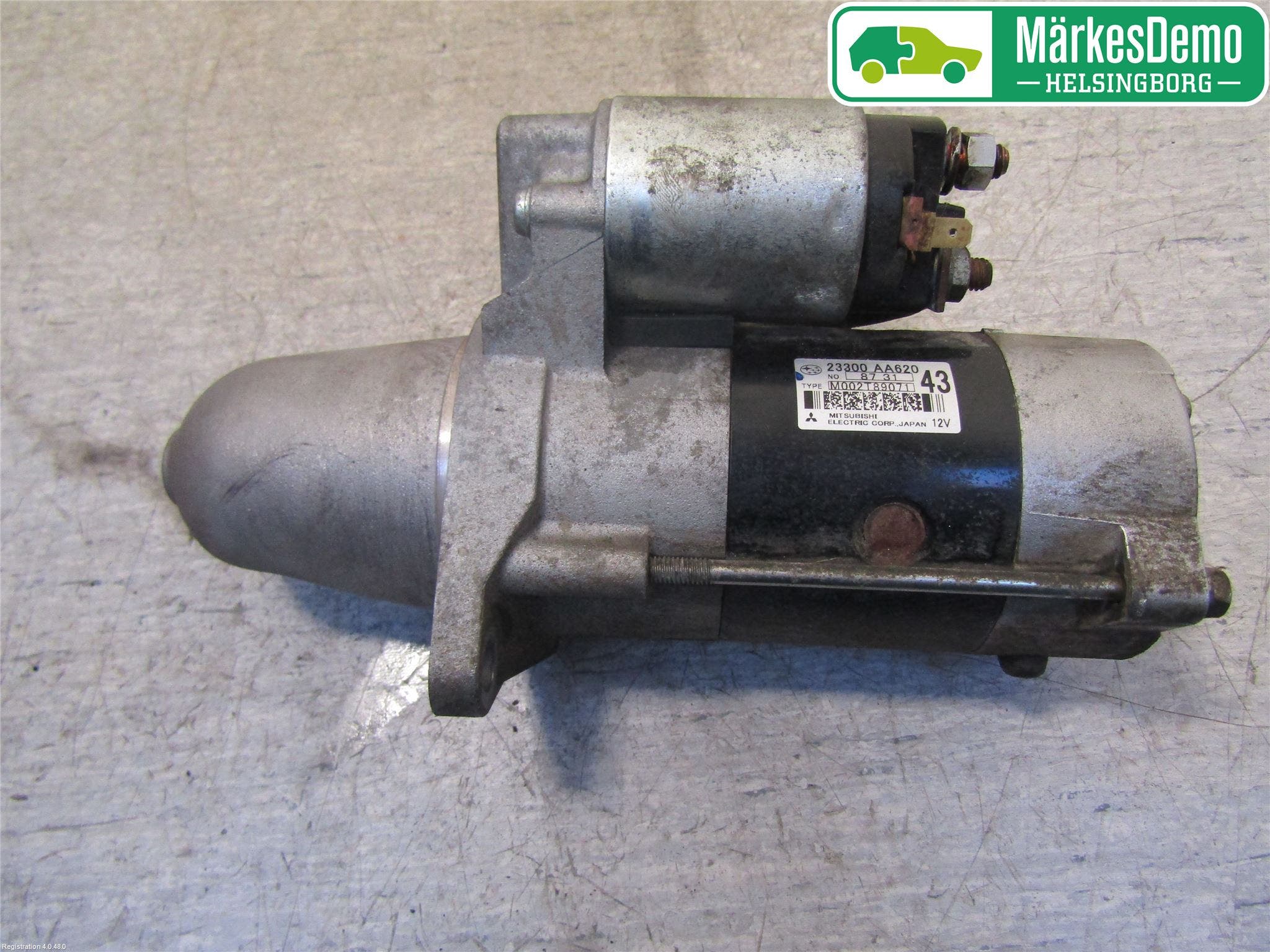 Subaru FORESTER SH 08-13 Startmotor Diesel