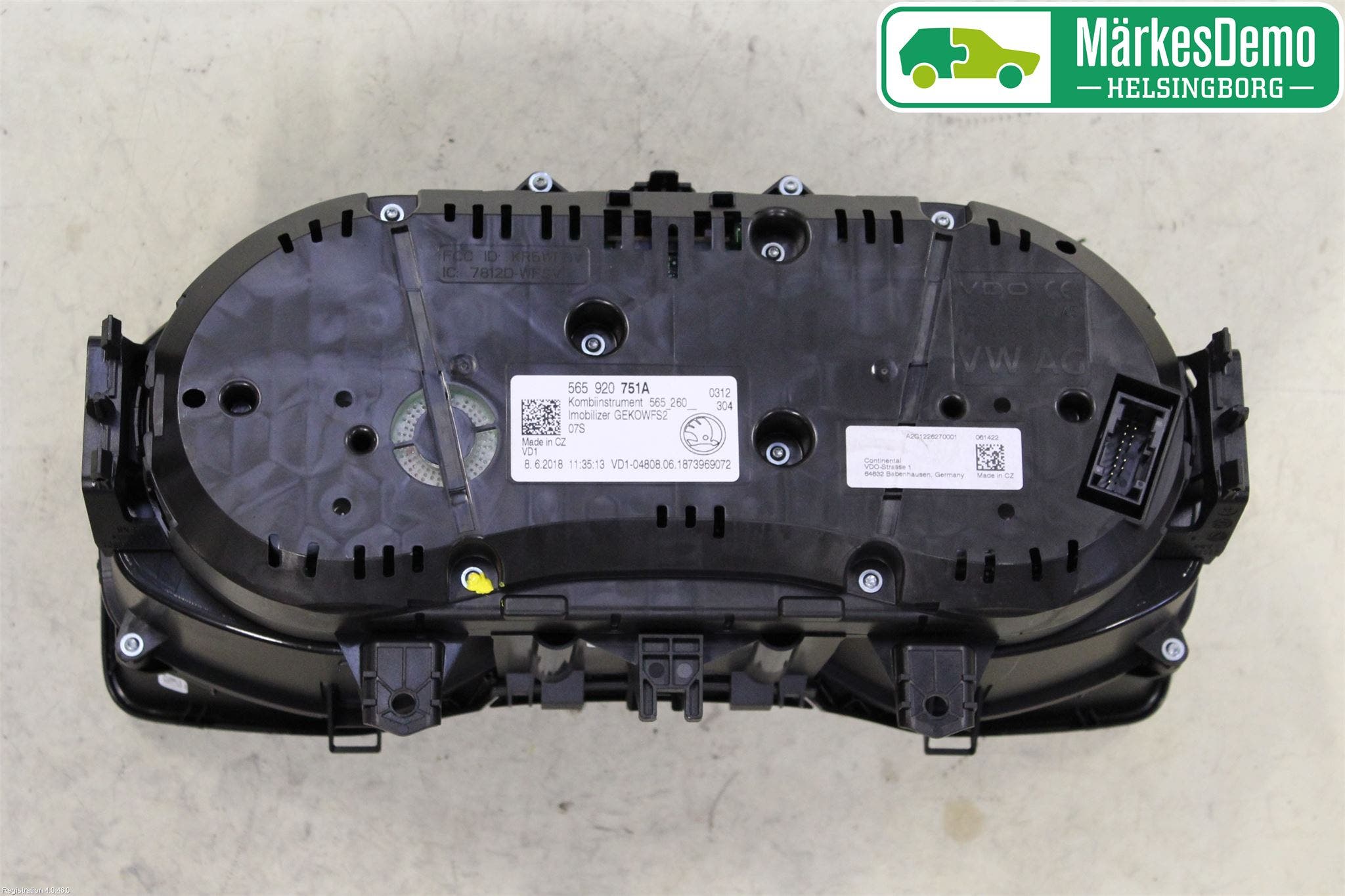 Skoda KODIAQ 17-24 Instrument Komb