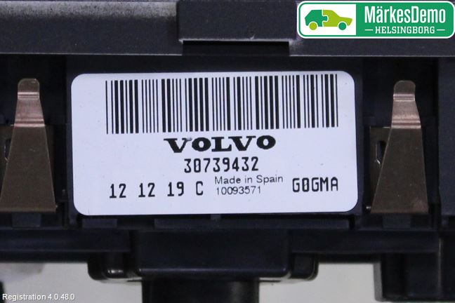 Volvo XC60 09-13 Strömställare Ljus