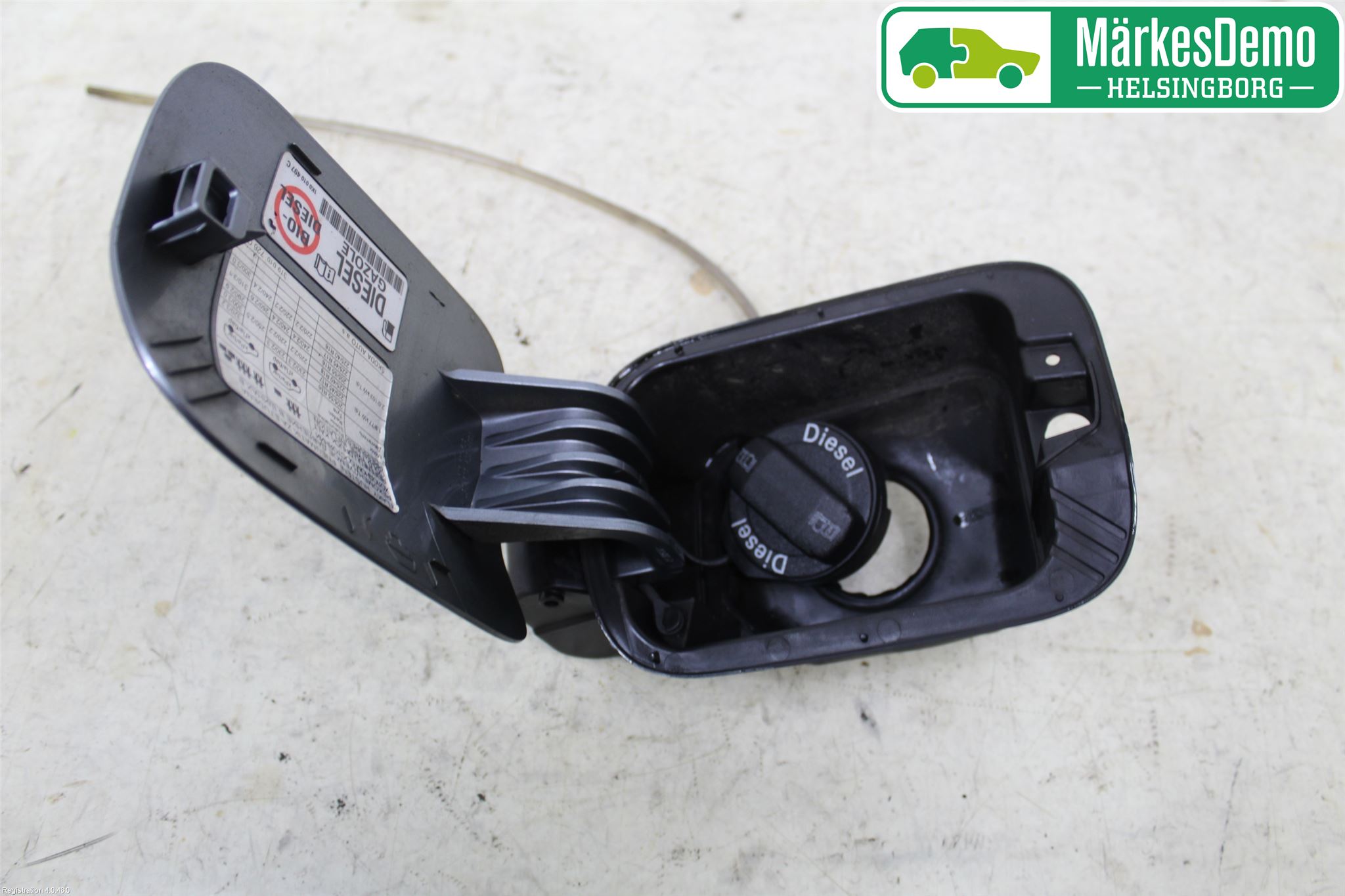 Skoda SUPERB 09-15 Tanklucka