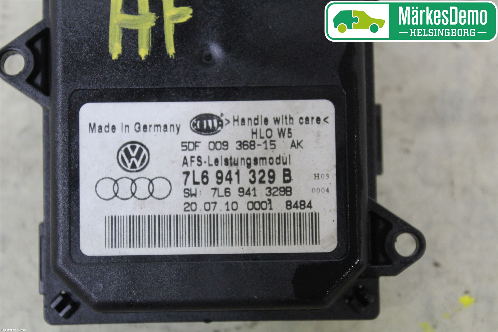 Skoda SUPERB 09-15 Styrenhet Strålkastare