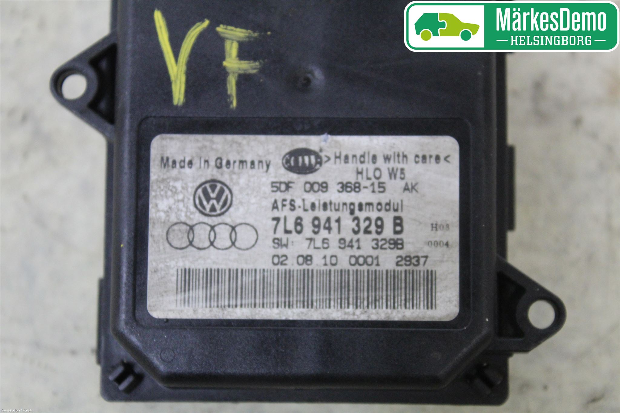 Skoda SUPERB 09-15 Styrenhet Strålkastare