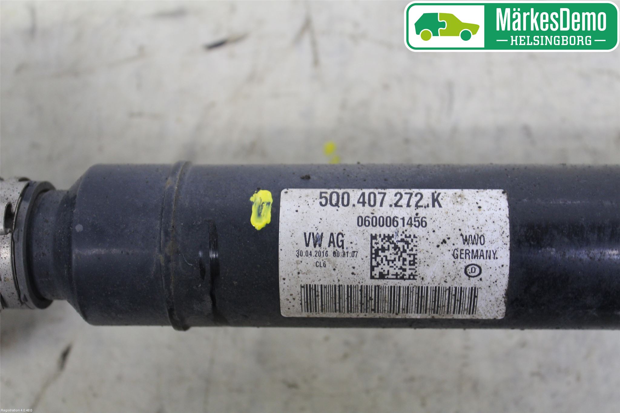 Audi A3/S3 8V 13-20 Drivaxel Fram Höger