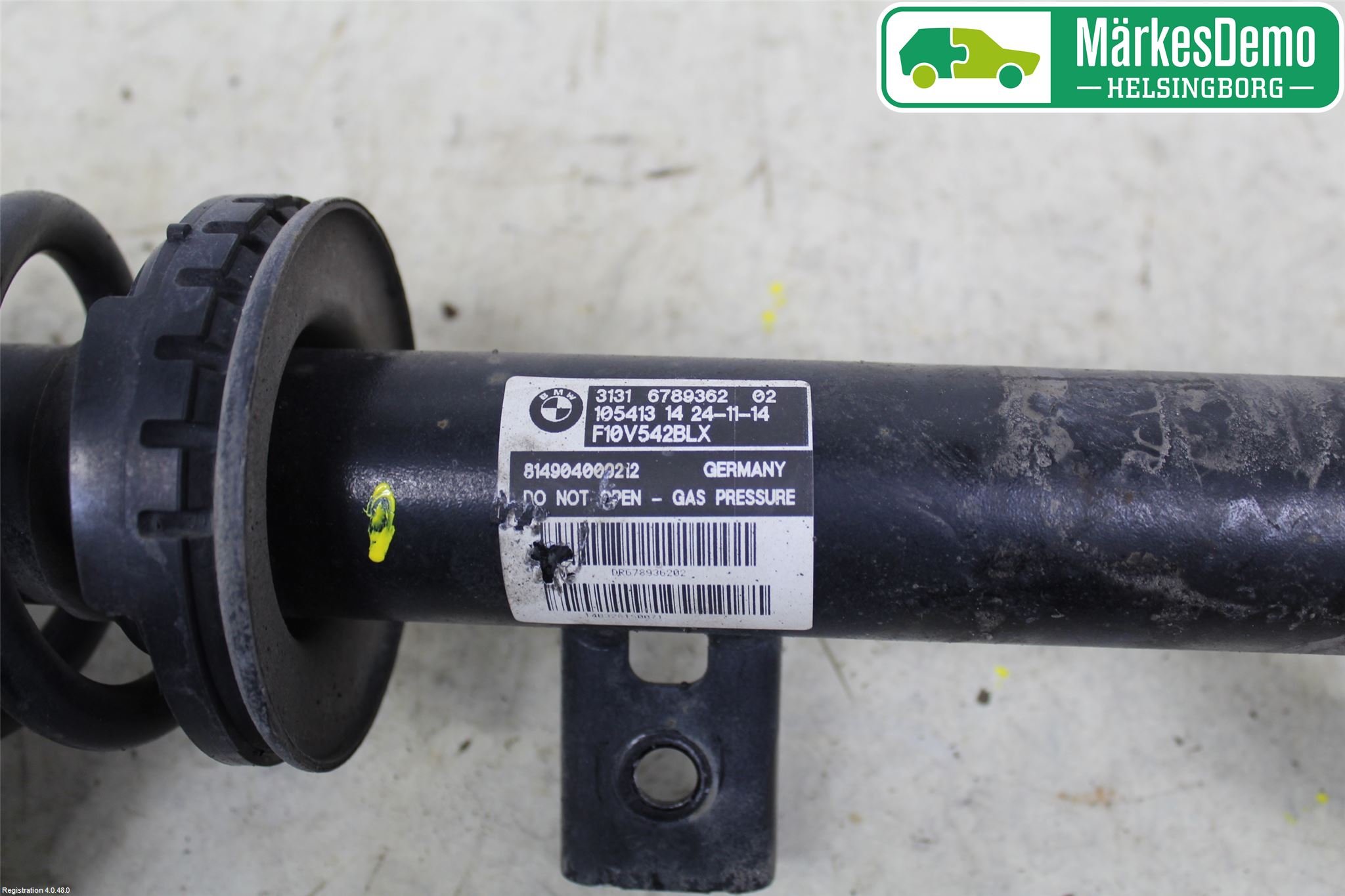 BMW 5 F10/F11/F18 09-17 Fjäderben Fram Höger