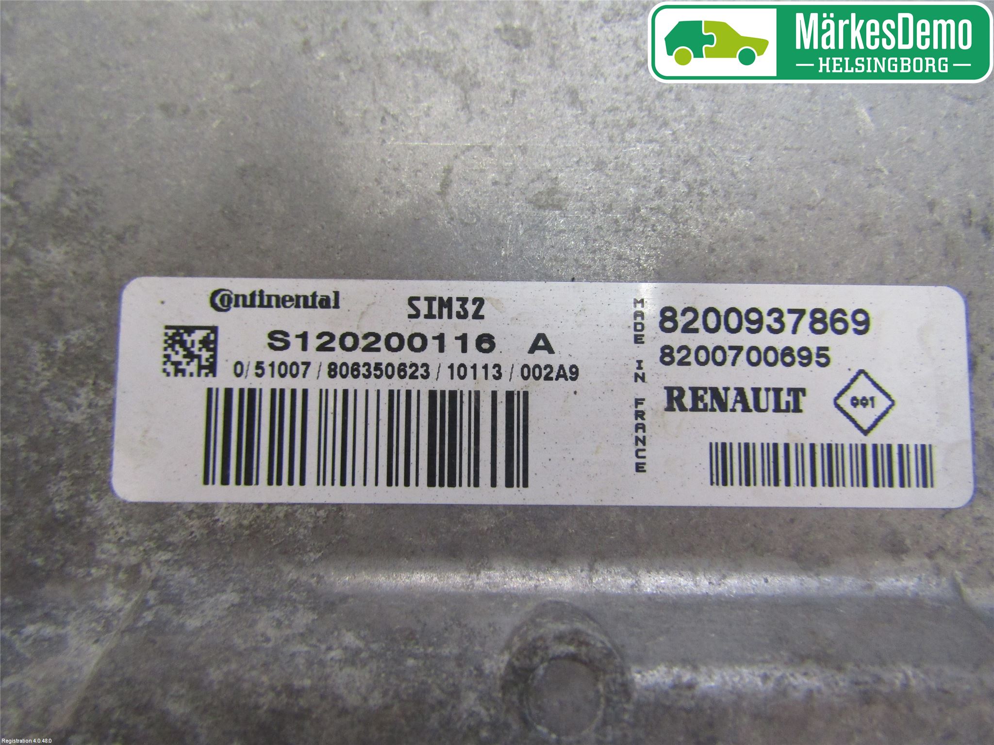 Renault MODUS Styrenhet Insprut Bensin