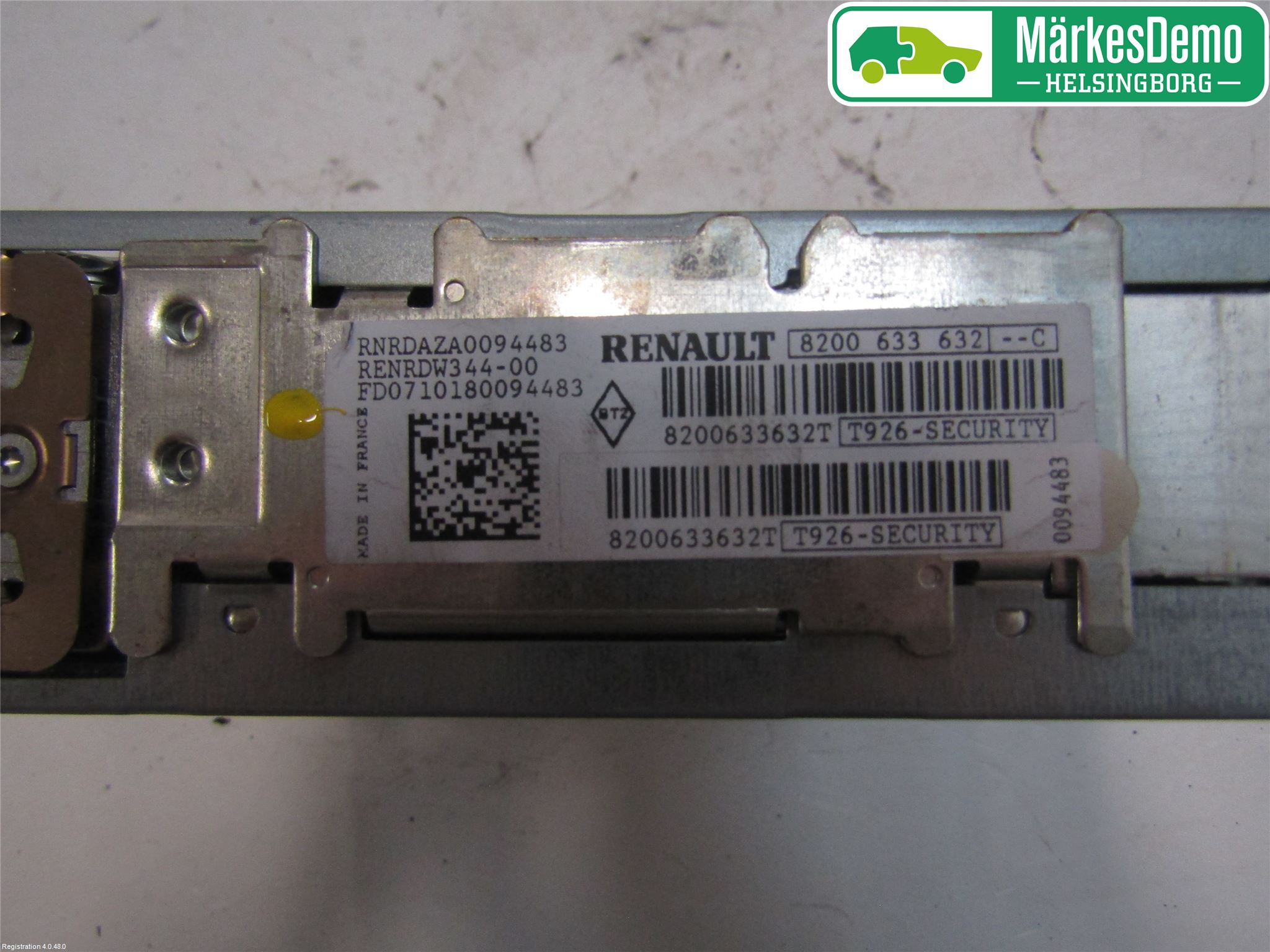 Renault MODUS Cd Radio - Multimediapanel